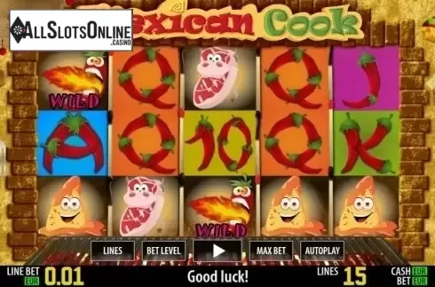 Game reels. Mexican Cook HD from World Match
