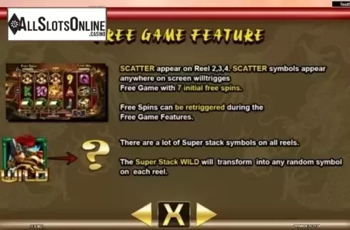 Features. Ming Dynasty (Spadegaming) from Spadegaming