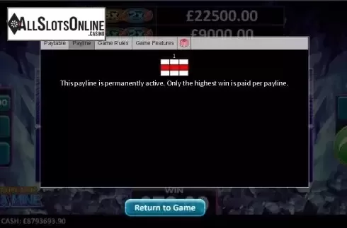 Payline Screen