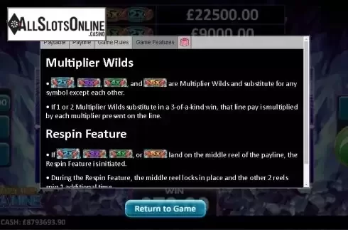 Features Screen