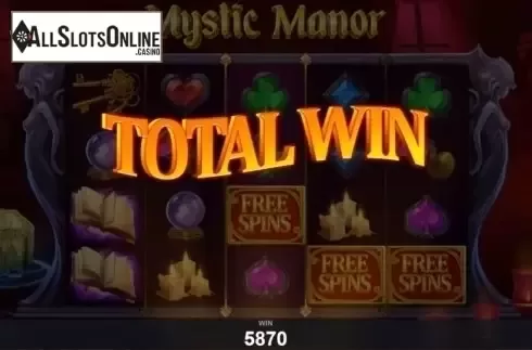 Total Win. Mystic Manor from Pariplay