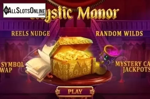 Start Screen. Mystic Manor from Pariplay