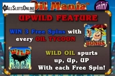 Paytable 1. Oil Mania Mini from NextGen