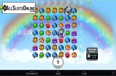 Free Spin Win Screen