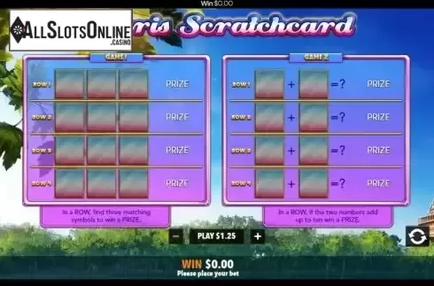 Game screen