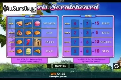 Win screen