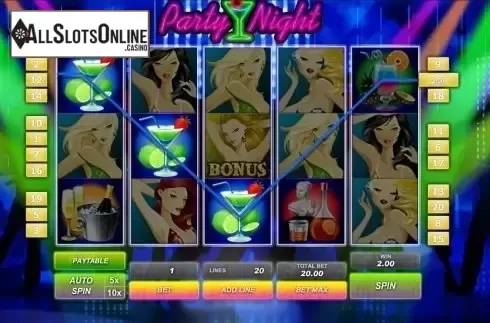 Win Screen 2. Party Night (GamesOS) from GamesOS