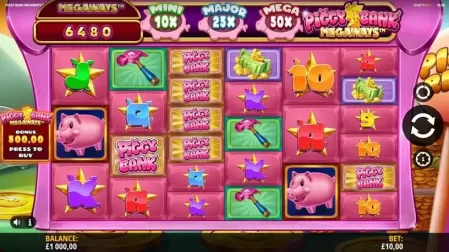 Piggy Bank Megaways slot screenshot 1