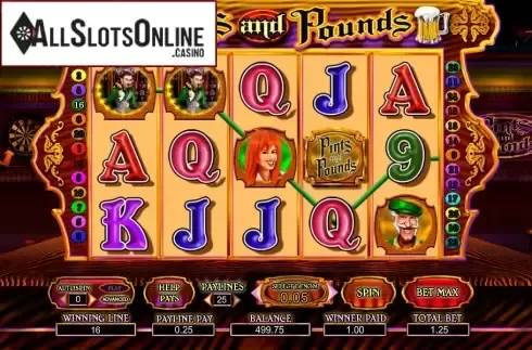 Screen6. Pints and Pounds from Amaya