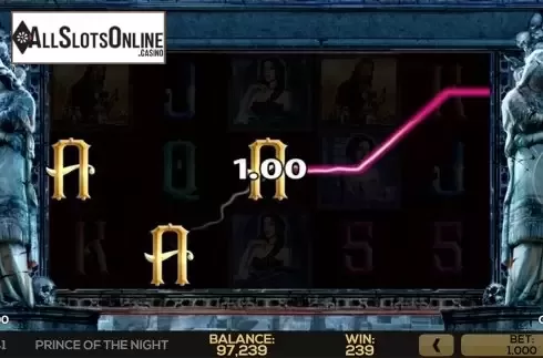 Game workflow  4. Prince of the Night from High 5 Games