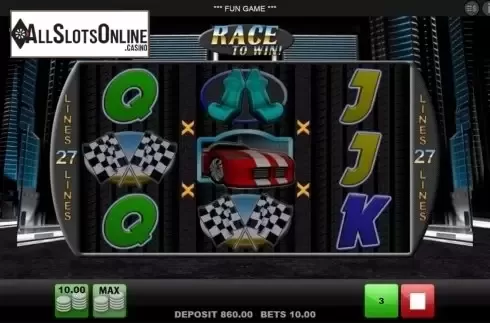 Mystery win screen. Race to Win from edict
