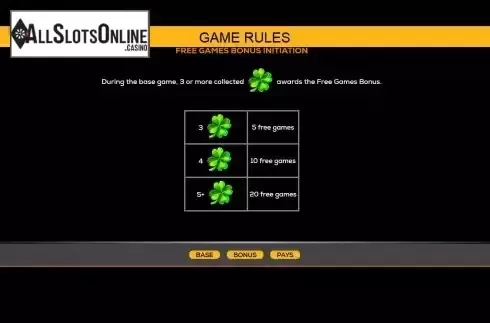 Free games screen
