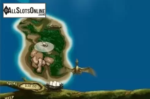 Bonus Game Win Screen. Raptor Island from Bwin.Party