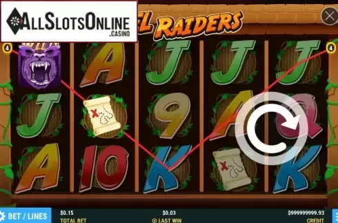 Win screen 2. Reel Raiders from Slot Factory