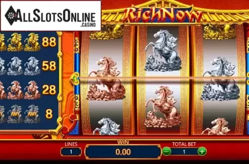 Game Screen. Rich now from Dragoon Soft