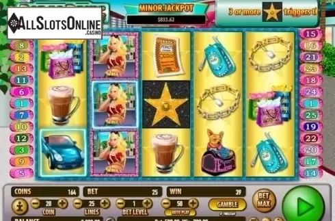 Wild Win screen. Rodeo Drive from Habanero