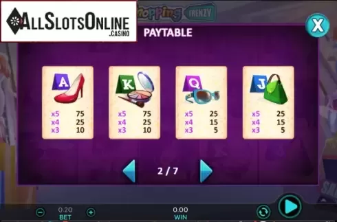 Shopping Frenzy. Shopping Frenzy from 888 Gaming