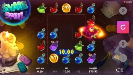 Snake Spell slot screenshot 2