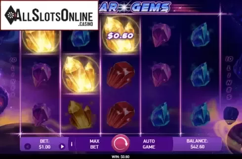 Win Screen 1. Stellar Gems from Bet2Tech