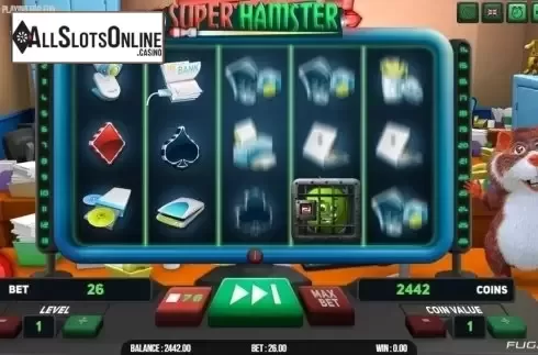 Sticky Wild 2. Super Hamster from Fugaso