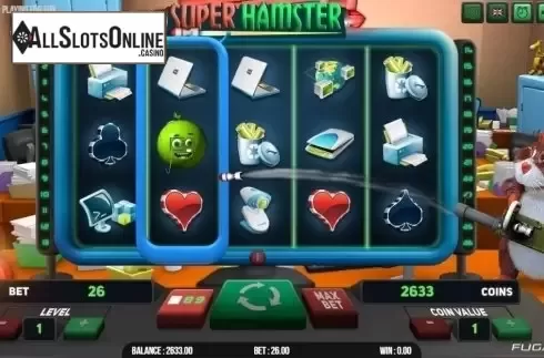 Sticky Wild 1. Super Hamster from Fugaso