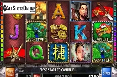 Screen4. The Great Warlord from Casino Technology