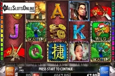 Screen2. The Great Warlord from Casino Technology