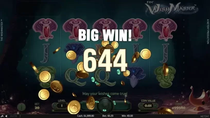 The Wish Master slot screenshot 2