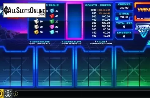 Reel Screen. Thunder Hot from GAMING1