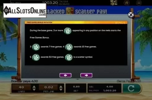 Free Spins. Tiki Idol from High 5 Games