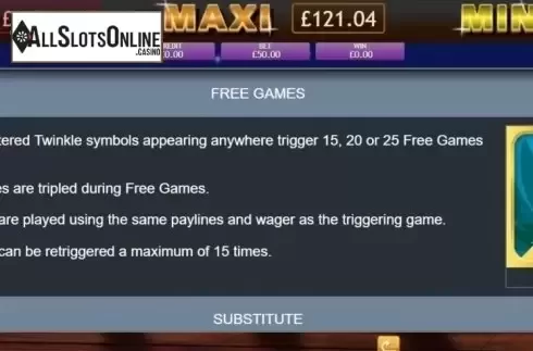Free Games. Twinkle Jackpot from Eyecon