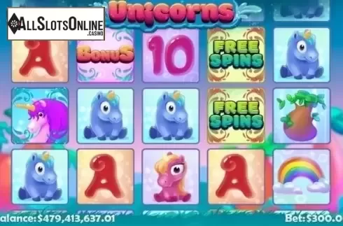 Reel Screen. Unicorns from Mobilots