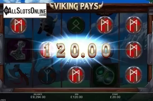 Win Screen 2. Viking Pays from Inspired Gaming