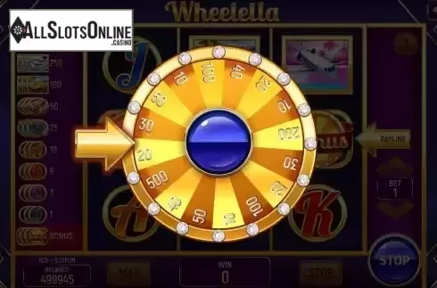 Bonus Game screen 2