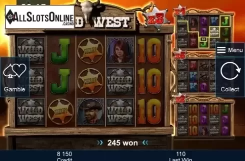 Multiplier. Wild West (Mazooma) from Greentube