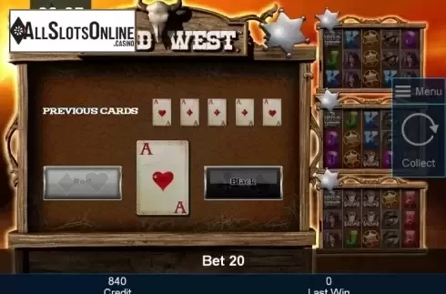 Double Up. Wild West (Mazooma) from Greentube