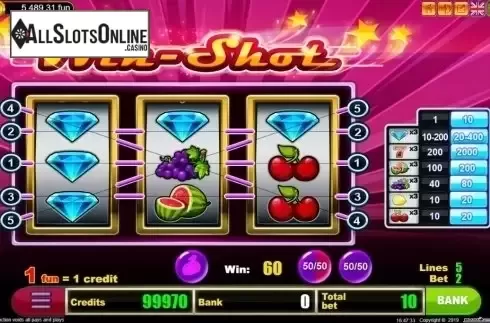 Win Screen. Win Shot from Belatra Games