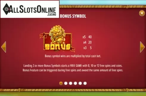 Features. Wrath Of The Dragons from NetGaming