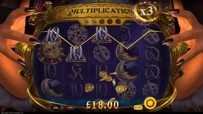 Zaida’s Fortune slot screenshot 4