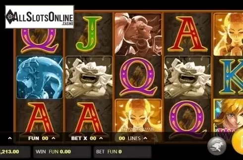 Reel screen. Zelda from JDB168