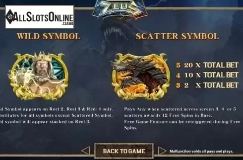 Features 1. Zeus (SimplePlay) from SimplePlay
