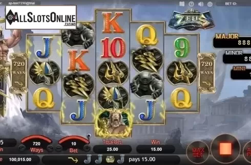 Win Screen 3. Zeus (SimplePlay) from SimplePlay