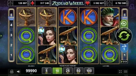 Zodiac Wheel slot screenshot 1