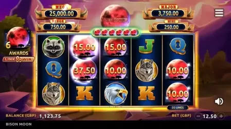 Bison Moon slot screenshot 3