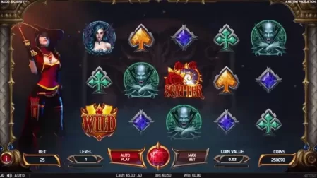 Blood Suckers II slot screenshot 1