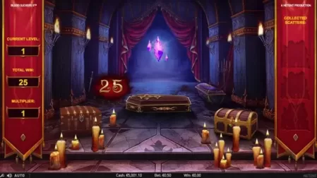 Blood Suckers II slot screenshot 2