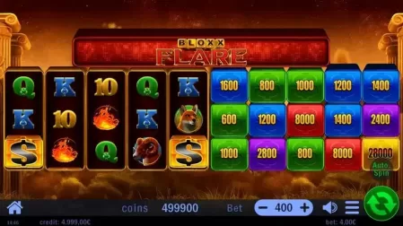 Bloxx Flare slot screenshot 1