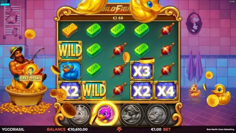 Bob Marlin Goes Splashing slot screenshot 6