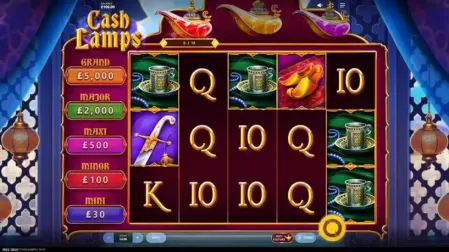 Cash Lamps slot screenshot 1
