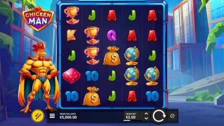 Chicken Man slot screenshot 1